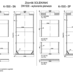 Zbiorniki SOLIDKAN-K DN1500 (wykonanie 1)