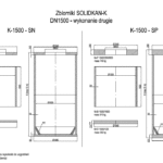 Zbiorniki SOLIDKAN-K DN1500 (wykonanie 2)